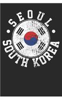 Notebook: Seoul South Korea Ruled 6x9 120 Pages