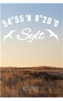 Sylt Notizbuch