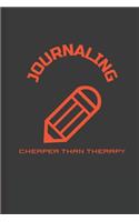 Journaling Cheaper Than Therapy
