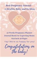 Best Pregnancy Journal a Healthy Baby and its Mom