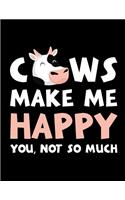 Cows Make Me Happy You, Not So Much