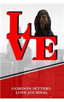 Gordon Setters Love Journal