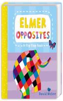 Elmer Opposites: A Flip Flap Book