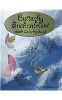 Butterfly Enchantment Adult Coloring Book