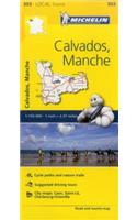 Calvados, Manche - Michelin Local Map 303: Map