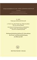Montagearbeitsplanerstellung für Unternehmen der Einzel- und Kleinserienfertigung mit Hilfe der EDV