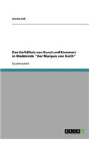 Das Verhältnis von Kunst und Kommerz in Wedekinds Der Marquis von Keith