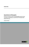 Geschichte als Philosophie: Schillers Vorlesung über die Gesetzgebung bei Lykurg und Solon als Beitrag zur politischen Philosophie der Spätaufklärung(German)