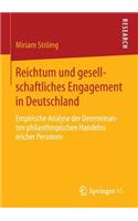 Reichtum Und Gesellschaftliches Engagement in Deutschland