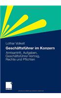 Geschaftsfuhrer Im Konzern