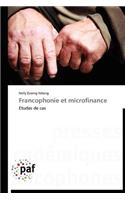 Francophonie Et Microfinance