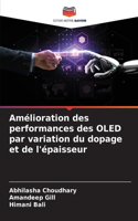 Amélioration des performances des OLED par variation du dopage et de l'épaisseur