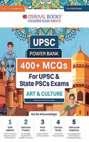 Upsc Power Bank:1000+ MCQS for Upsc and State Pscs and Exams Art & Cul