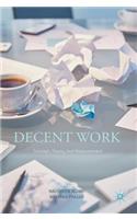 Decent Work: Concept, Theory and Measurement