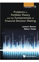 Problems in Portfolio Theory and the Fundamentals of Financial Decision Making