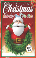 Christmas Coloring Book for Kids Ages 4-8