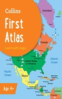 Collins First Atlas: Ideal for Learning at School and at Home(Collins School Atlases)