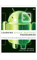 Learning Android Application Programming