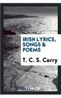 Irish Lyrics, Songs & Poems