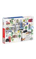 London Map 1000 Piece Puzzle