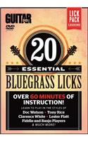 20 Essential Bluegrass Licks