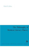 Philosophy of Modern Literary Theory