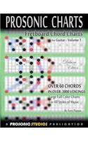 Fretboard Chord Charts for Guitar - Volume 1