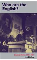 Who are the English? Selected Poems 1935-81