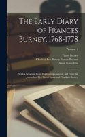 Early Diary of Frances Burney, 1768-1778