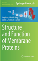 Structure and Function of Membrane Proteins