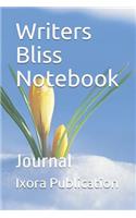 Writers Bliss Notebook