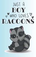 Just A Boy Who Loves Racoons