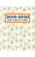 2019-2020 Weekly & Monthly Planner