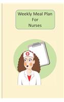 Weekly Meal Plan For Nurses