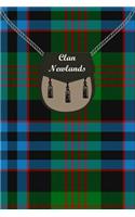 Clan Newlands Tartan Journal/Notebook