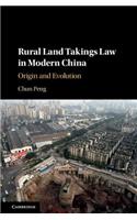 Rural Land Takings Law in Modern China