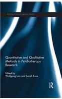 Quantitative and Qualitative Methods in Psychotherapy Research