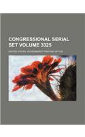 Congressional Serial Set Volume 3325
