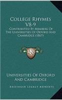 College Rhymes V8-9