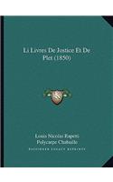 Li Livres De Jostice Et De Plet (1850)