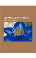 Essays and Criticisms: (English)