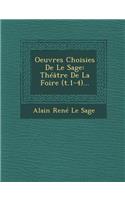 Oeuvres Choisies de Le Sage