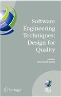Software Engineering Techniques: Design for Quality. Ifip International Federation for Information Processing, Volume 227.