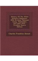 History of the 353rd Infantry Regiment, 89th Division, National Army, September, 1917-June 1919