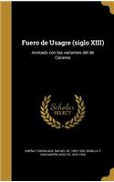 Fuero de Usagre (siglo XIII)