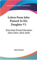 Letters From John Pintard To His Daughter V1