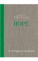 Forty Days of Hope: A Scripture Journal