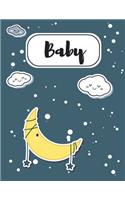 Baby's Daily Log Notebook: Track and Monitor Your Newborn Baby's Schedule - Sleep, Feed, Time, Activity & Poop Diaper Change (Newborn Baby Log Tracker) -Cute Gift For Baby Sho