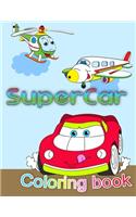 Supercar Coloring Book