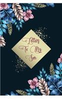 letters to my son: Baby theme mom notebook to record precious memories of her son with additional pages to paste photos - unique baby shower gifts